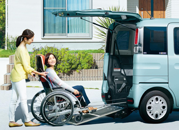 車いす移動車イメージ